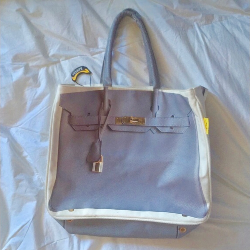 Auth Banana Taipei Hermes Birkin Tote - Lavender